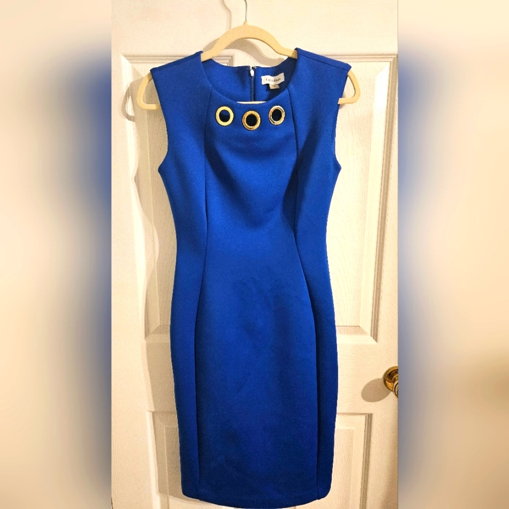 Blue new Calvin Klein dress